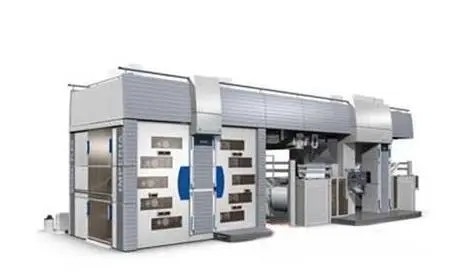 دستگاه چاپ فلکسو 4 رنگ غیر بافته (نوع درام مرکزی) 200 متر در دقیقه، دستگاه چاپ فلکسو غیر بافته 8 رنگ