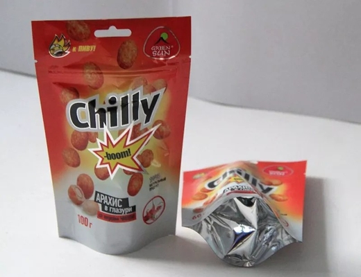 ماشین آلات ساخت کیسه کاغذی درزگیر 4 طرفه پلاستیکی کیسه زیپ دار زیپلاک Doypack