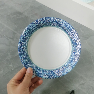 کاغذ بشقاب دستگاه شکل های مختلف ورق کاغذ رنگارنگ فنجان مواد مختلف با فیلم با پوشش pla pe