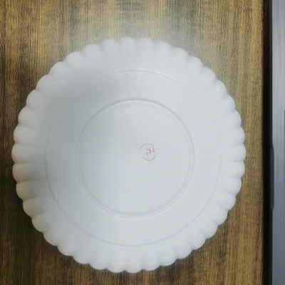 طراحی بشقاب کاغذی دستگاه شکل های مختلف ورق کاغذی رنگارنگ با مواد مختلف با فیلم با پوشش pla pe