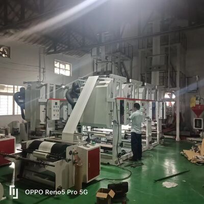 قطر پیچ 55mm 2 یا 65mm 2mm فیلم Extruder ماشین کل قدرت 11-21kw Extrusioncapacity 100 تا 500 کیلوگرم در ساعت برای فیلم پلاستیکی Extrusion