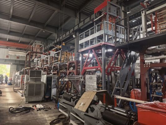 سیستم کنترل صفحه لمسی PLC تجهیزات اکسترودر فیلم پلی اتیلن با 80-180mm Die Head