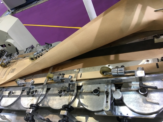 HJ-200+LST-4700/4700R رول تغذیه فلکسو چاپ فلکسو دستگاه ساخت کیسه کاغذی ته مربعی #200pcs/Min Paper Carry Bag