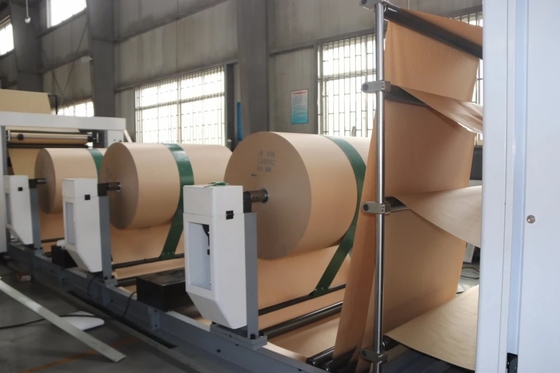 40 عدد / دقیقه ماشین ساخت کیسه کاغذ کرافت 30-40 میلی متر، دستگاه طناب کاغذی