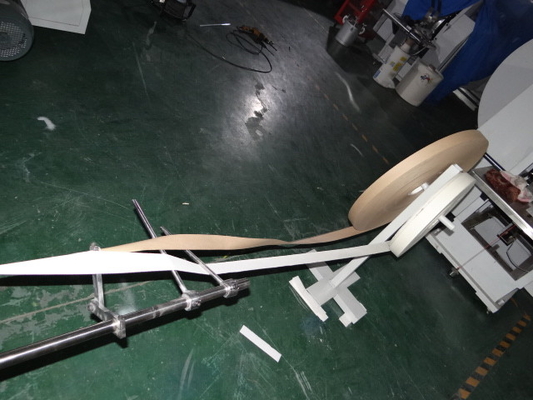 دستگاه ساخت طناب کیسه کاغذی کرافت برای دستگاه ساخت دسته طناب کیسه کاغذی 25-60 گرمی کاغذ#220 ولت