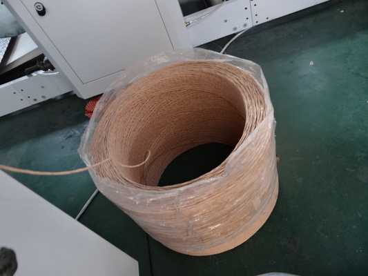 دستگاه ساخت طناب کیسه کاغذی کرافت برای دستگاه ساخت دسته طناب کیسه کاغذی 25-60 گرمی کاغذ#220 ولت