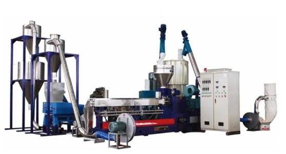 ماشین اکسترودر فیلم پلاستیکی زباله HDPE LDPE PP جامبو بافته شده کیسه های PET فیلم