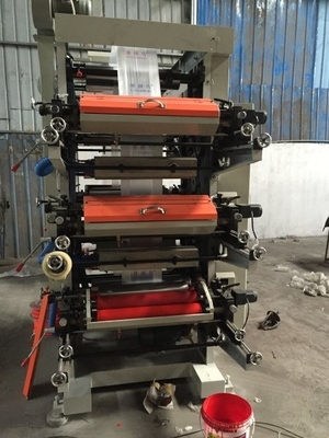 دستگاه چاپ کیسه پلاستیکی پلی اتیلن پی وی سی 600 میلی متر چاپ فیلم کوچک با سرعت بالا