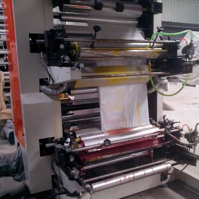 دستگاه چاپ کیسه پلاستیکی پلی اتیلن پی وی سی 600 میلی متر چاپ فیلم کوچک با سرعت بالا