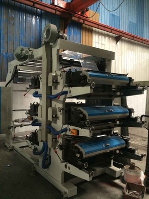 دستگاه چاپ کیسه پلاستیکی پلی اتیلن پی وی سی 600 میلی متر چاپ فیلم کوچک با سرعت بالا