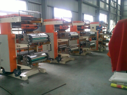 دستگاه چاپ کیسه پلاستیکی پلی اتیلن پی وی سی 600 میلی متر چاپ فیلم کوچک با سرعت بالا